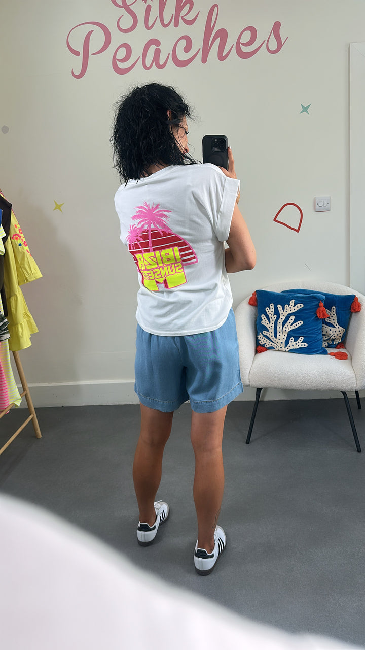 White Graphic T-Shirt