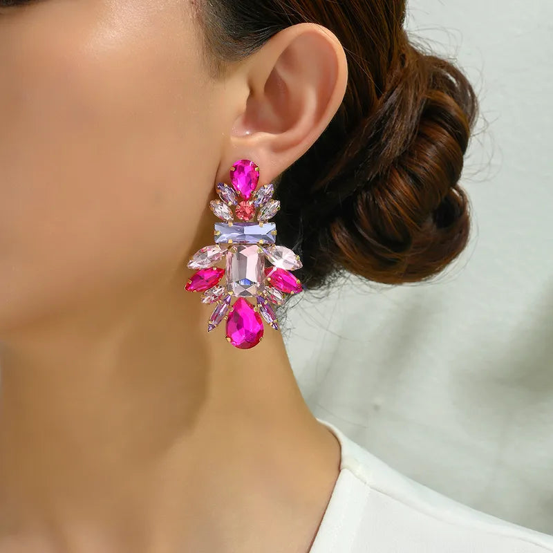 Pink Dragon Earring
