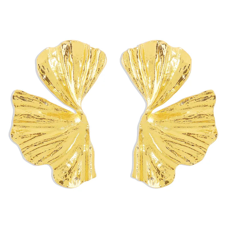 Gold Leaf Earring