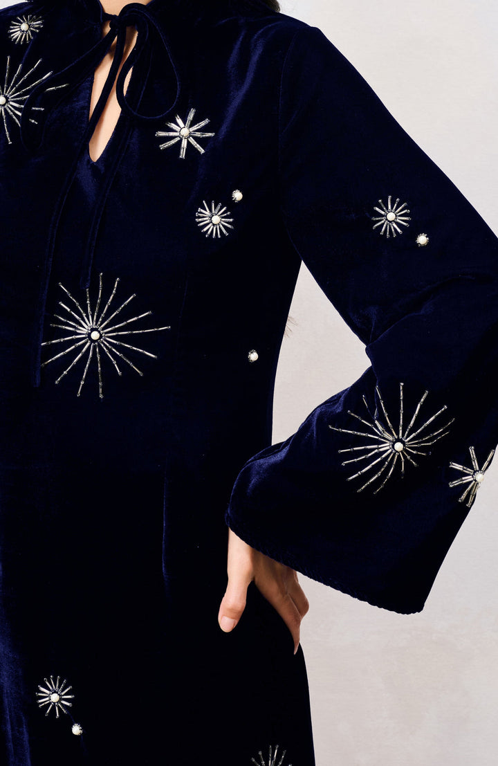 Orelia Long Sleeve Mini Dress