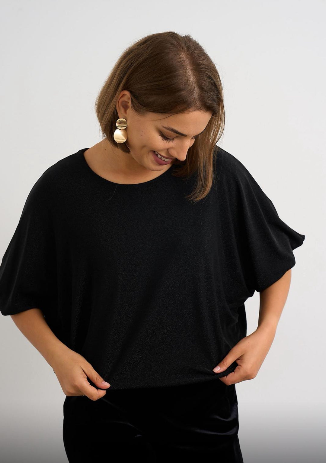 Delia Black Top
