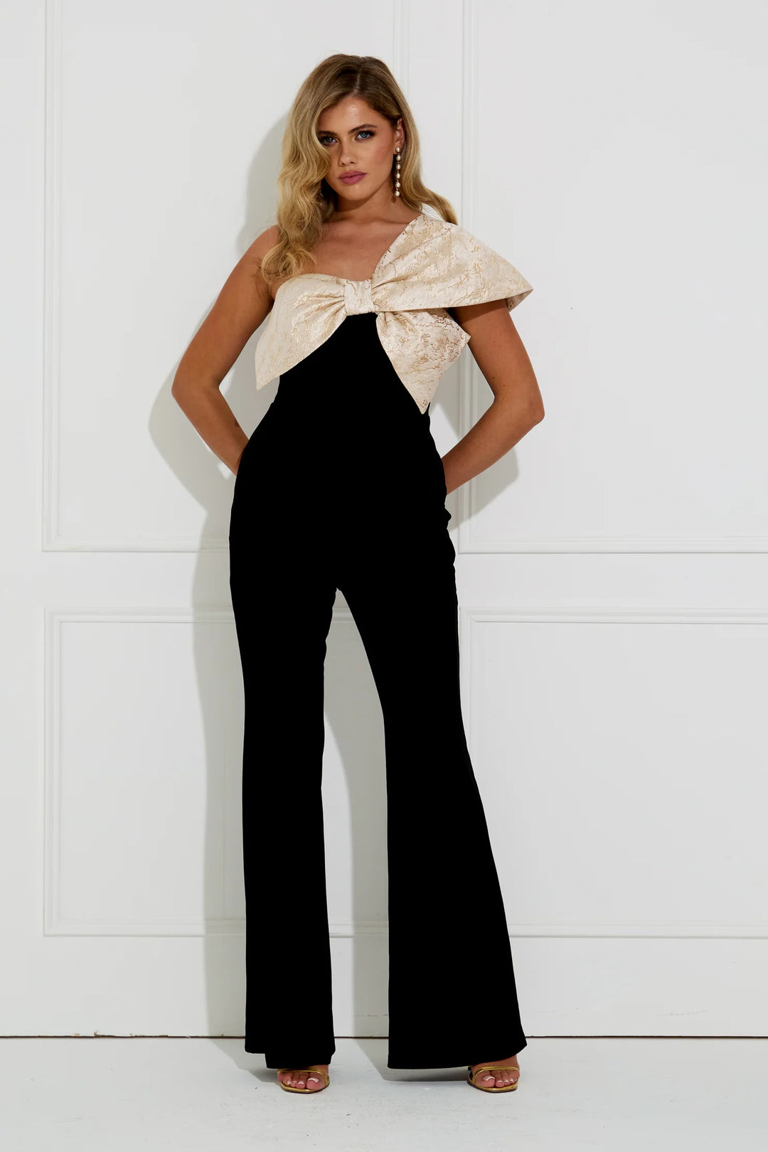 Baroque Bow Jumpsuit