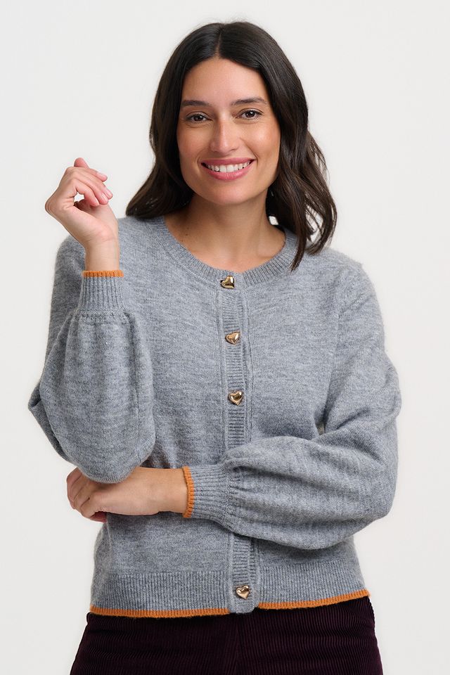 Glinda Gold Hearts Cardigan
