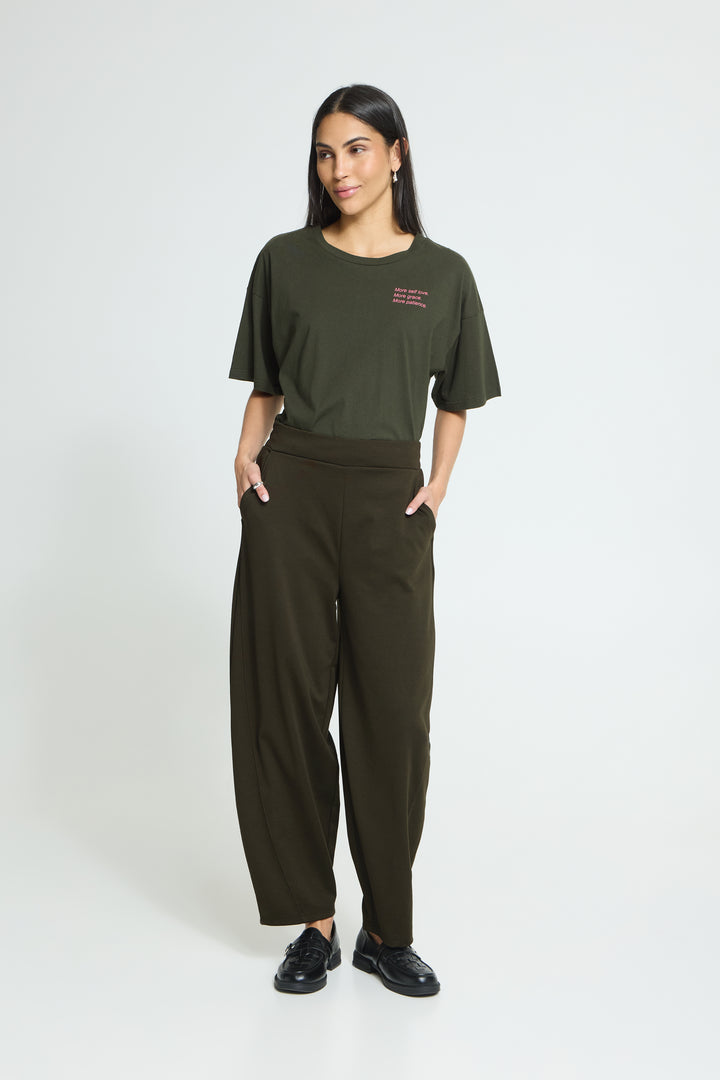 Kate Brown Barrel Trouser