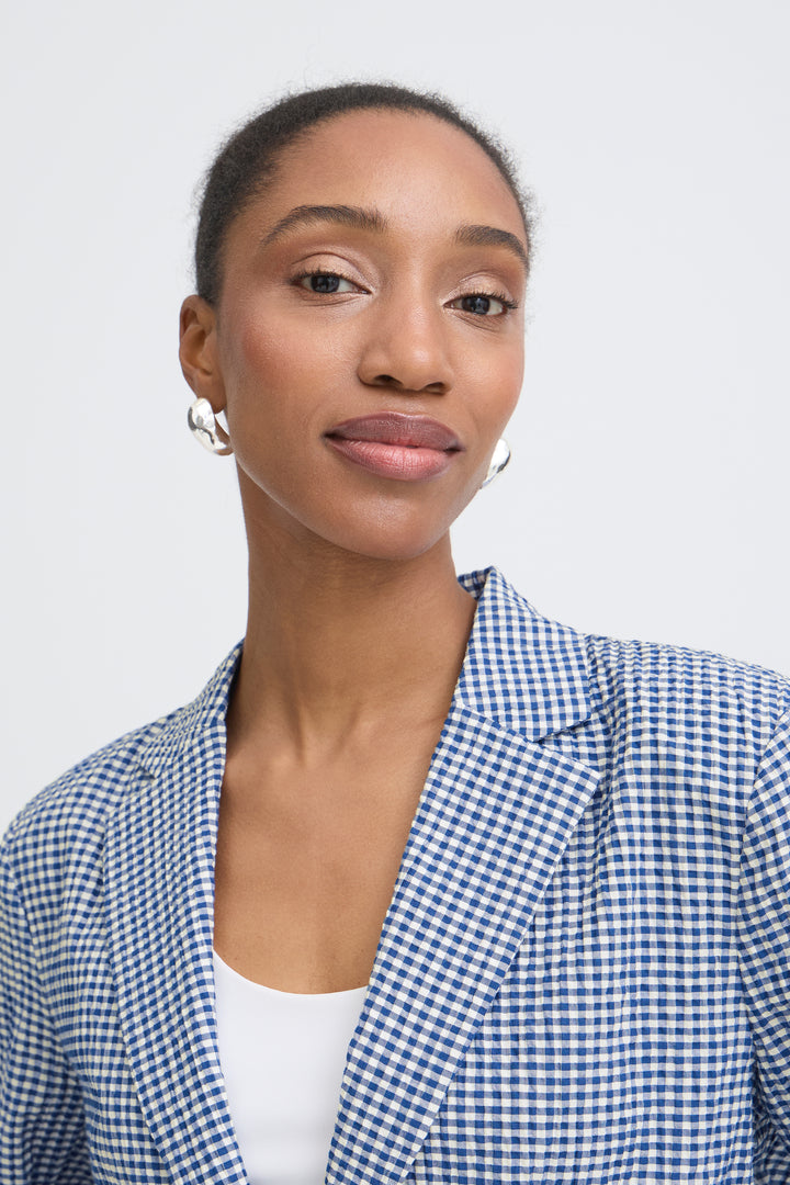 Jilma Gingham Blazer