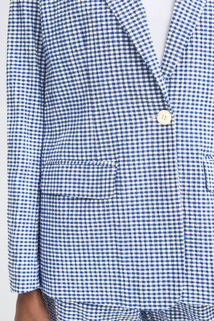 Jilma Gingham Blazer