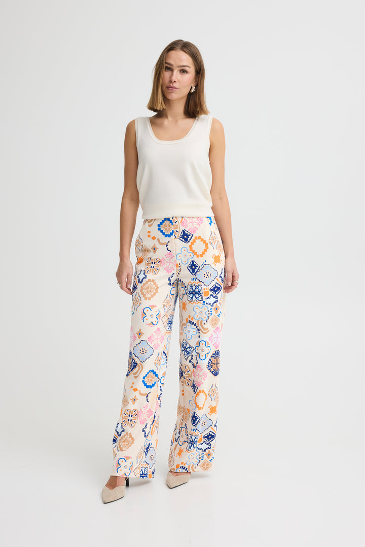 Lancie Tile Print Trousers