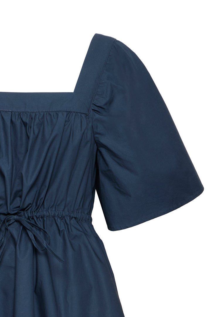 Lovia Navy Cotton Dress
