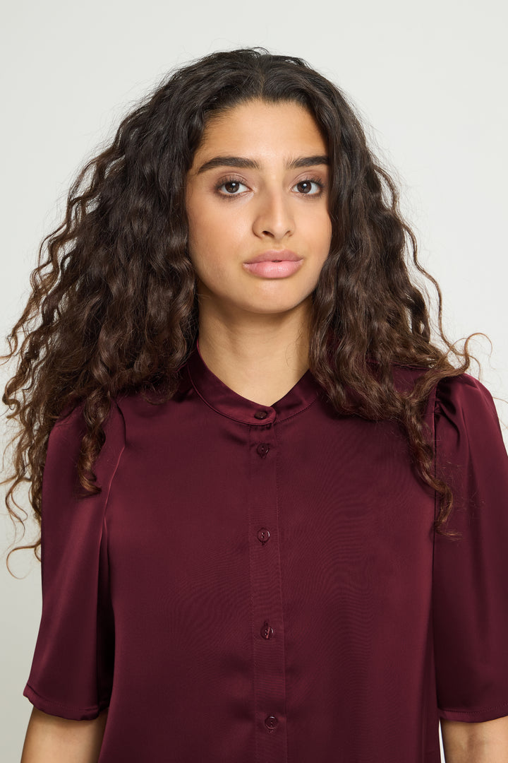 Letta Burgundy Shirt