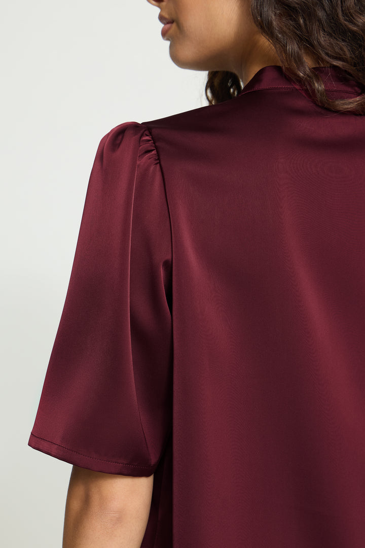 Letta Burgundy Shirt