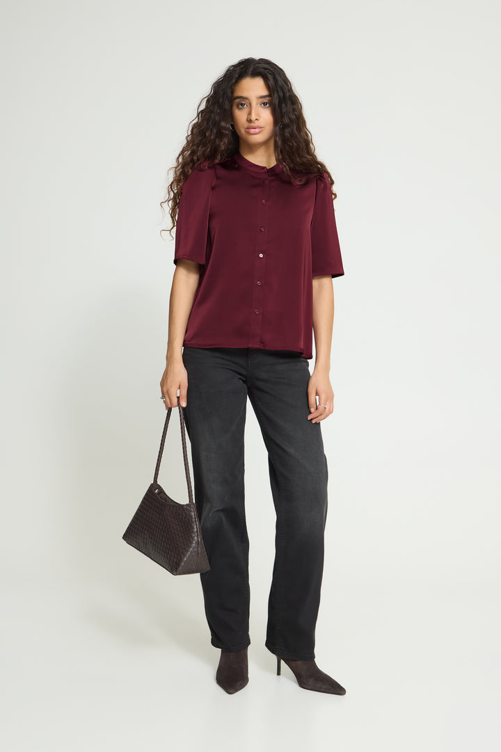 Letta Burgundy Shirt