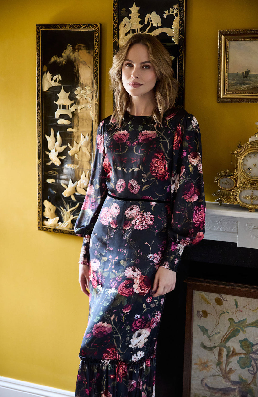 THE HOLLY HIGH NECK MAXI DRESS