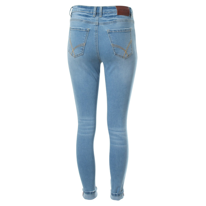 BAILEY CROP JEANS ICE BLUE