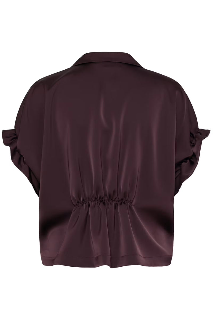 Letta Plum Blouse