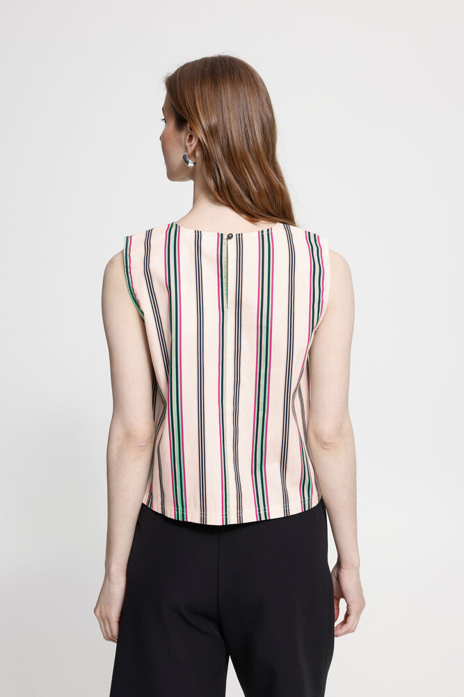 Multi Stripe Blouse