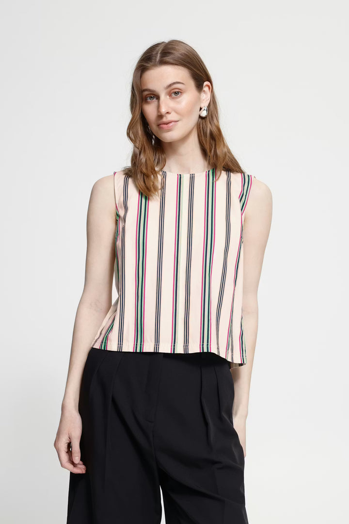 Multi Stripe Blouse