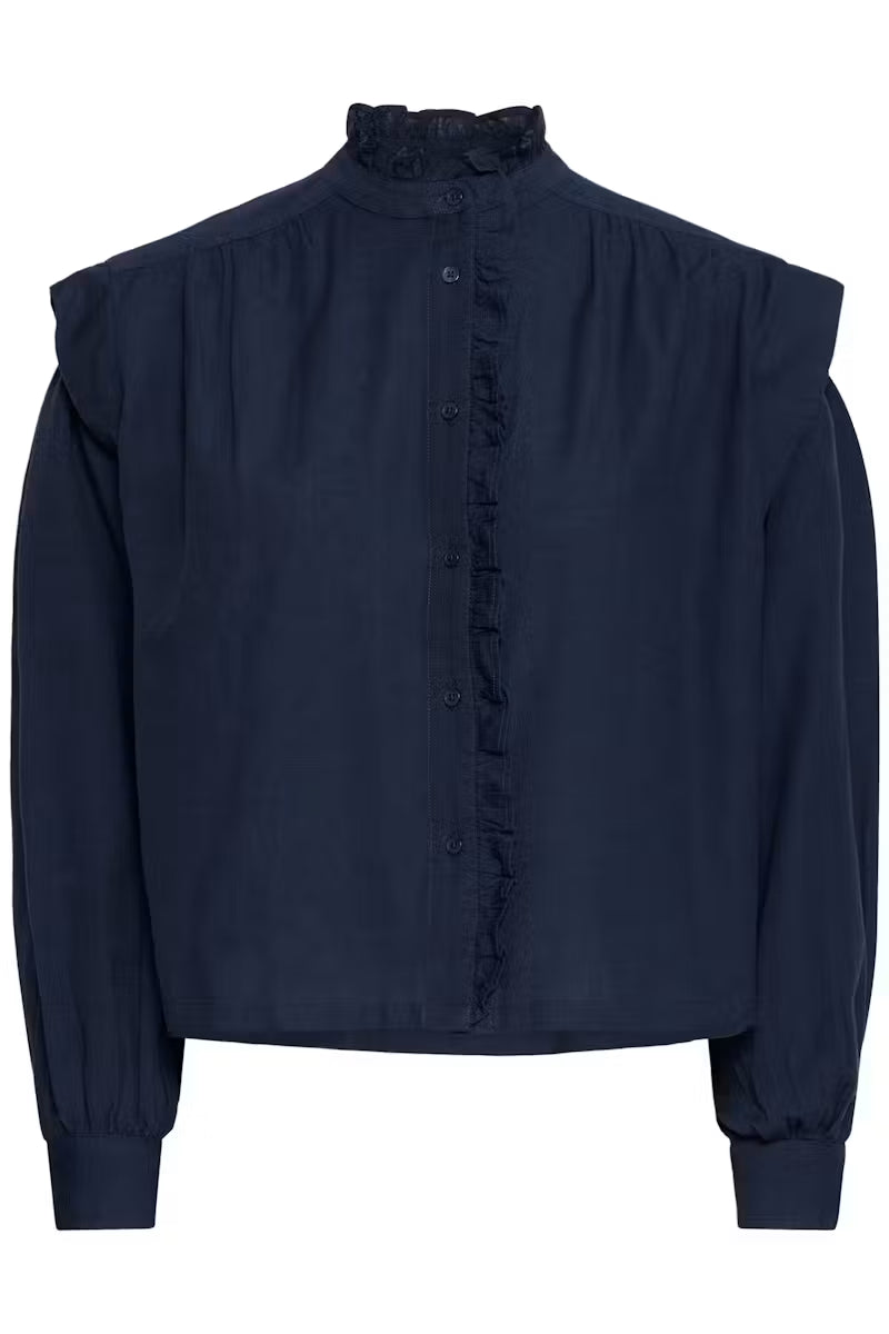 Maritime Blue Blouse