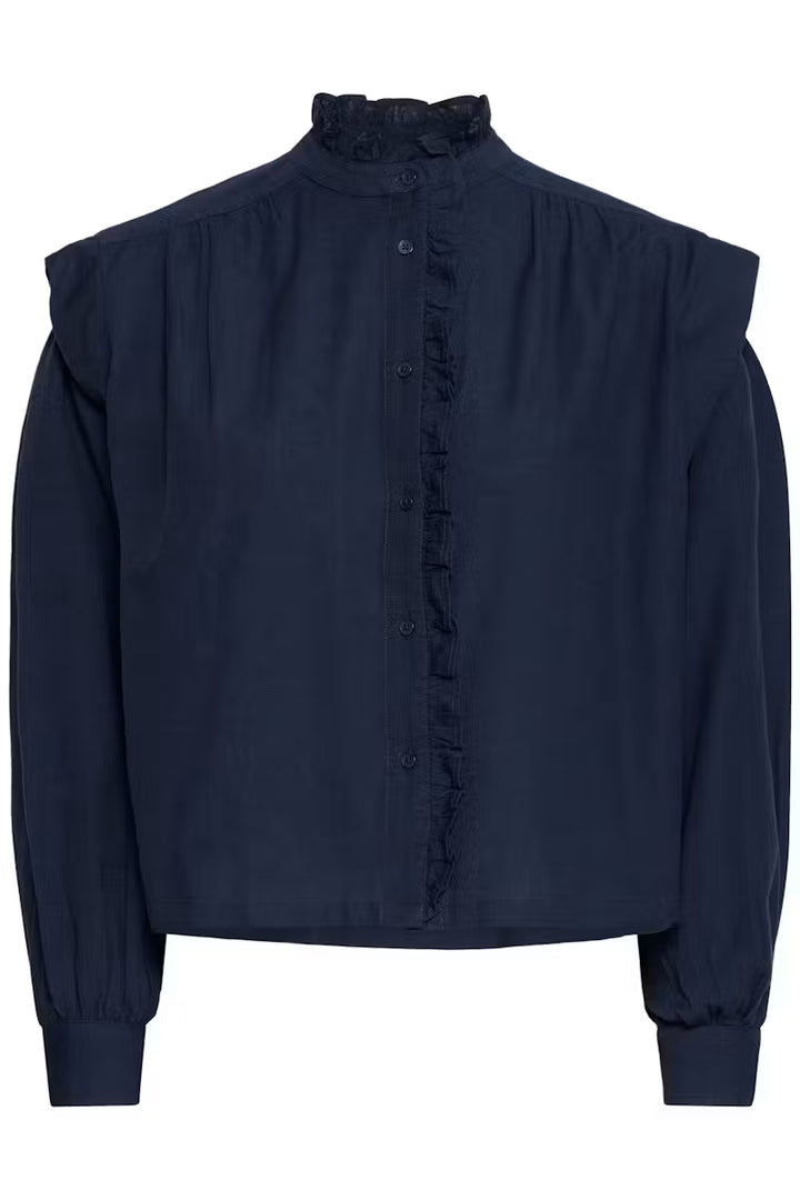 Maritime Blue Blouse
