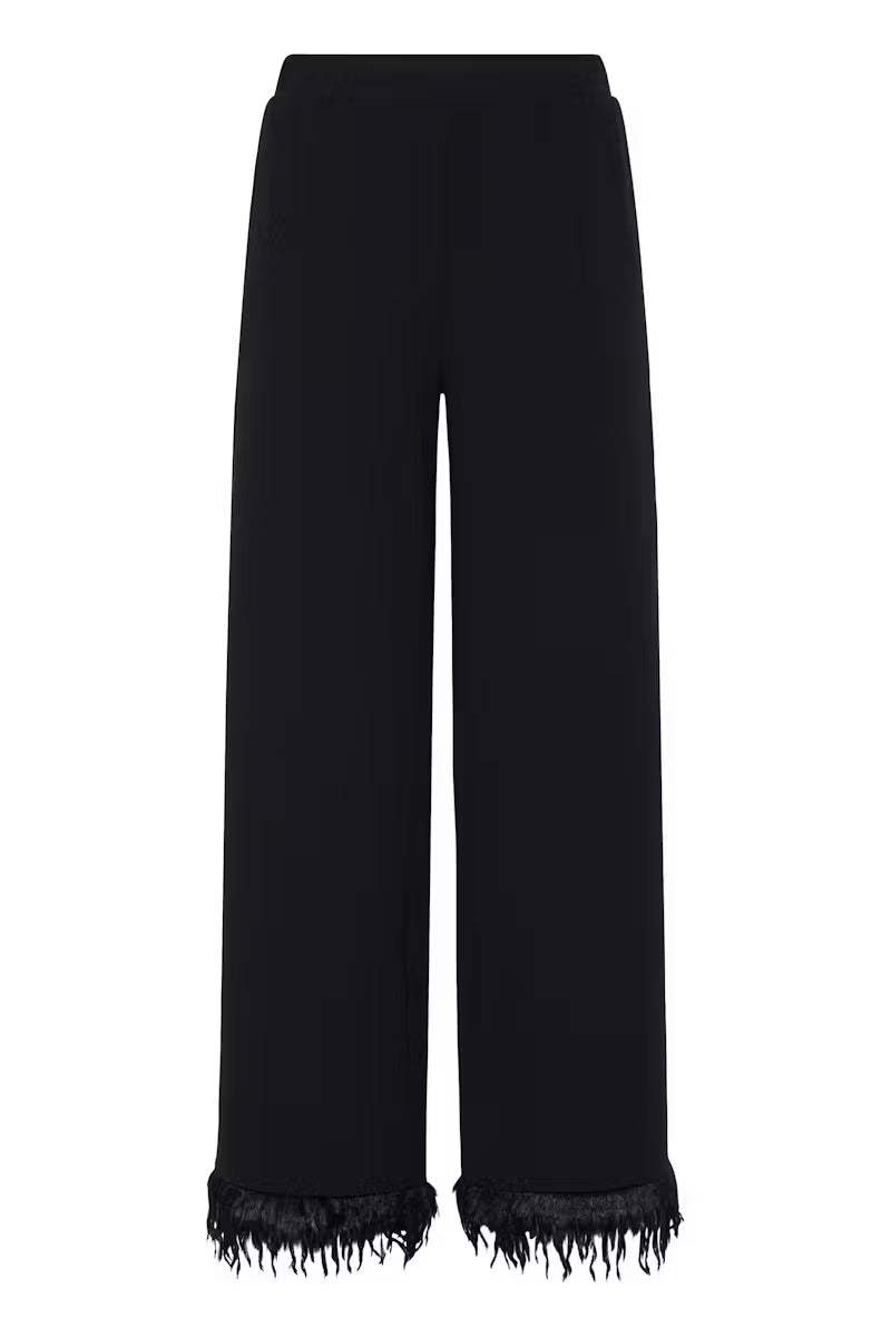 Katine Fur Cuff Trousers