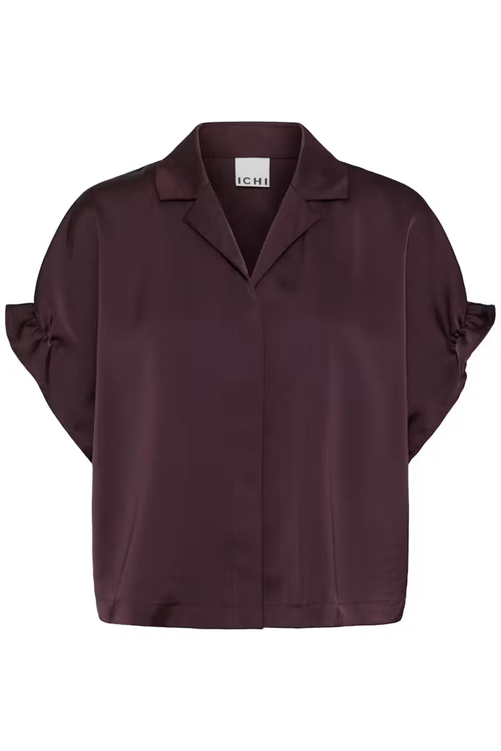 Letta Plum Blouse