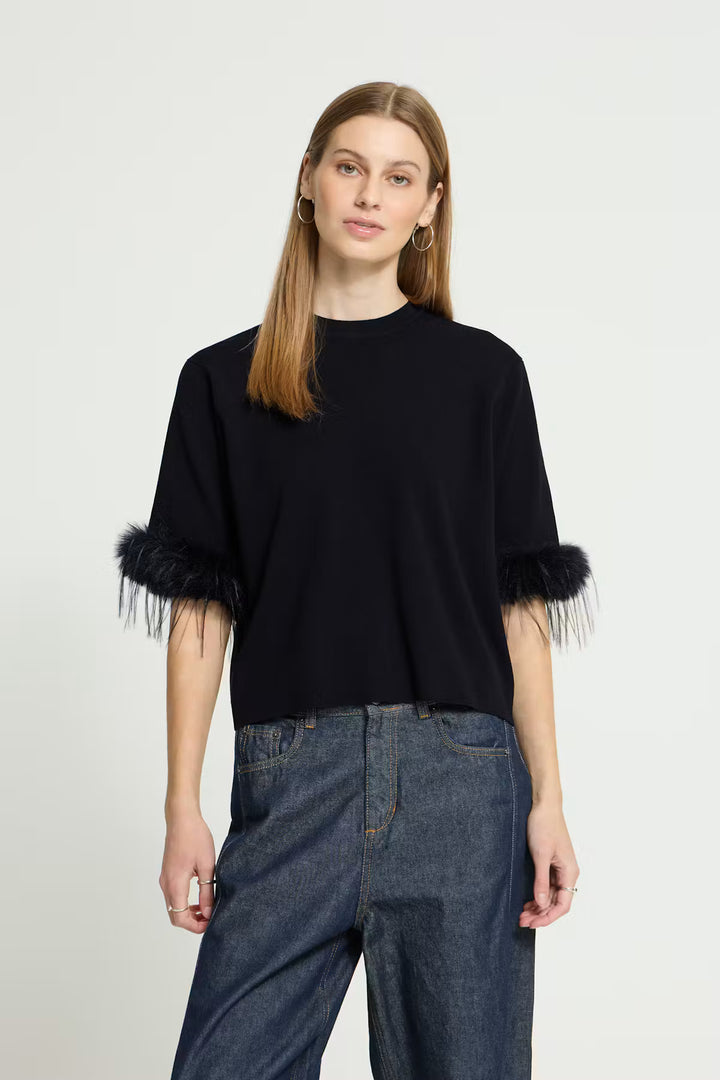 Dalise Fur Cuff Knit