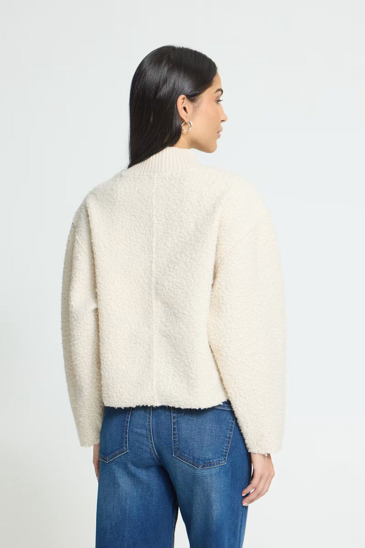 Curley Teddy Ecru Jumper