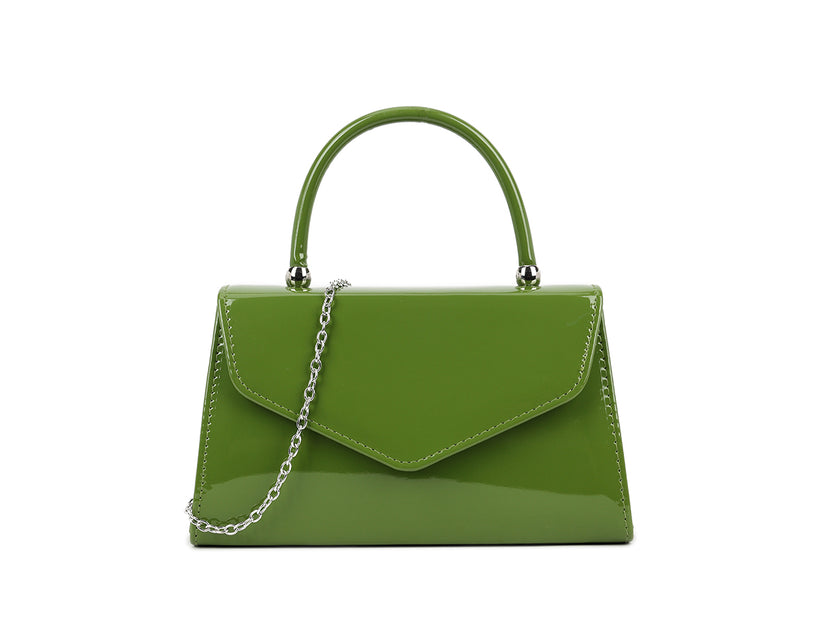 Olive Green Handle Bag
