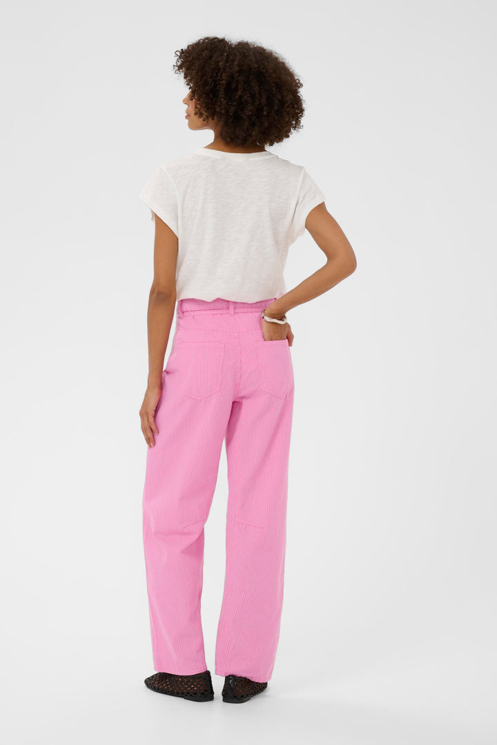 Cuayna Pink Stripe Pants