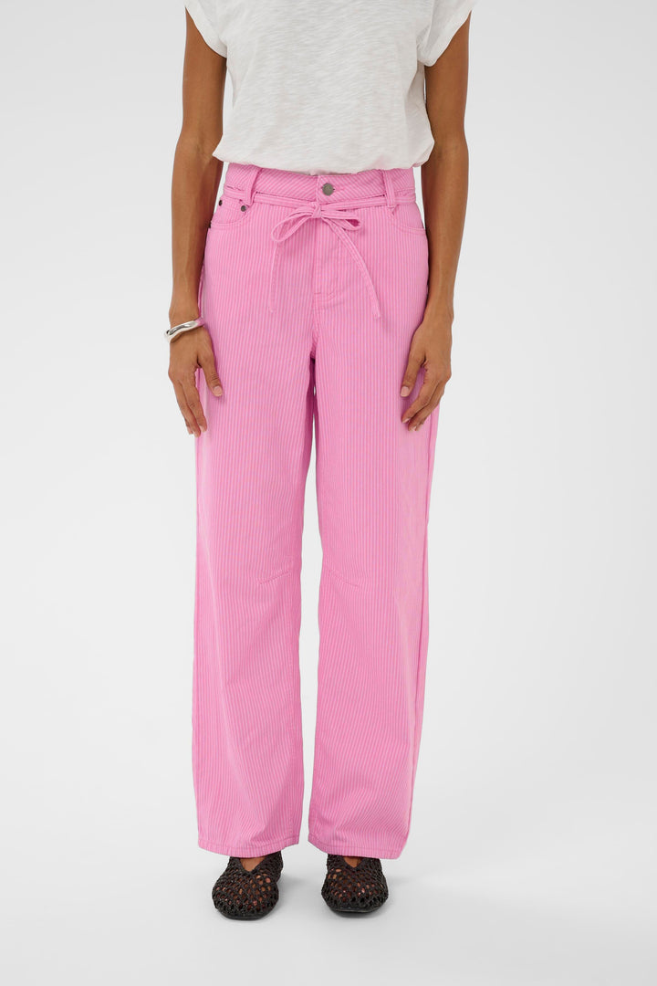 Cuayna Pink Stripe Pants