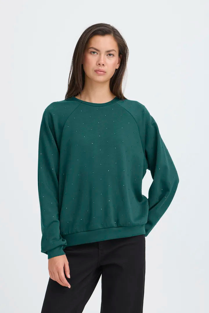 AMIAS SWEATSHIRT GREEN