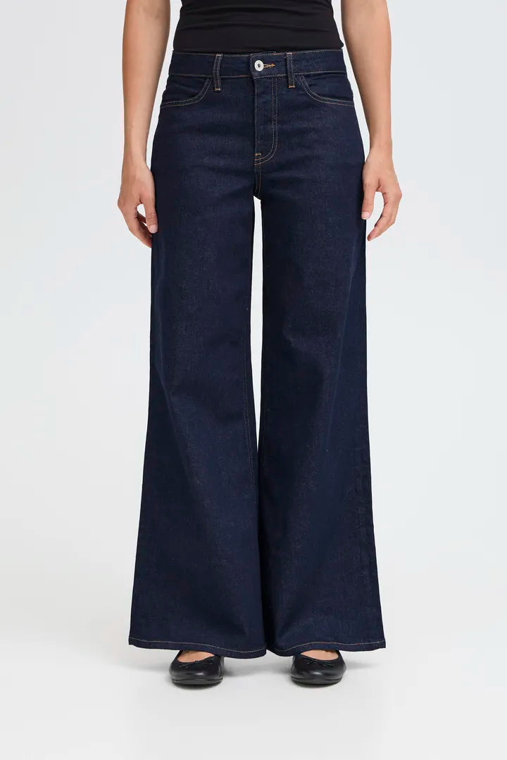 TWIGGY WIDE LEG AUTHENTIC BLUE