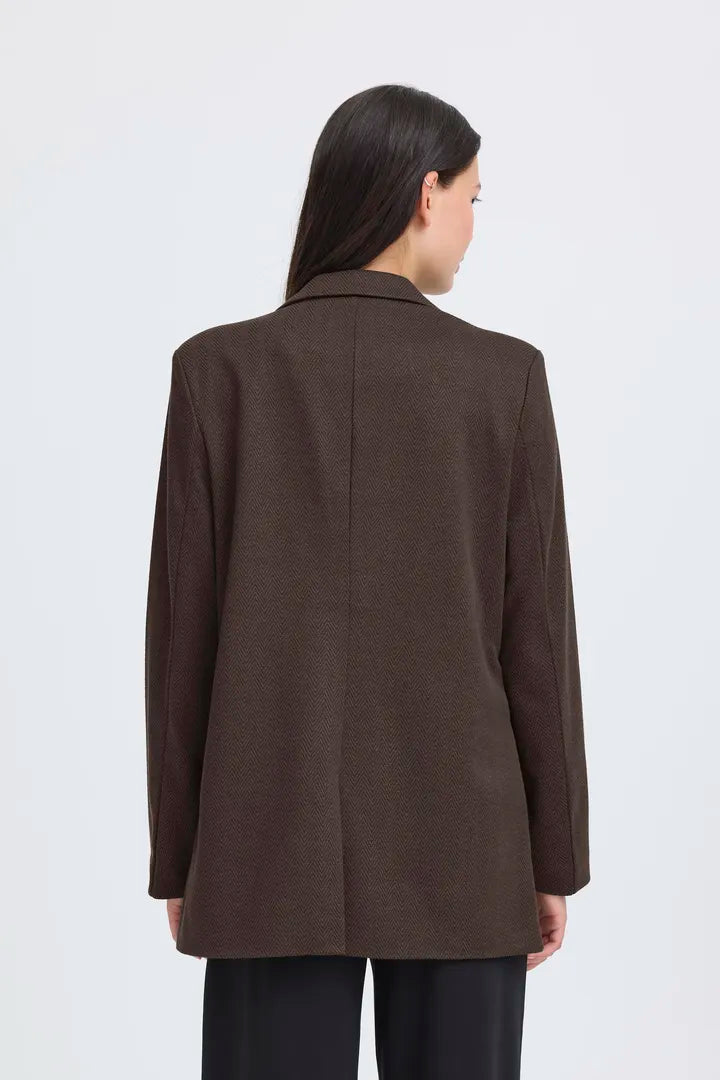 KATE JACQUARD OVERSIZED BLAZER