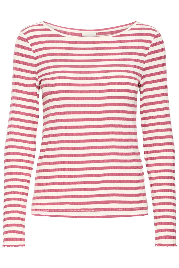 CELLA LONG SLEEVE T-SHIRT PLUM