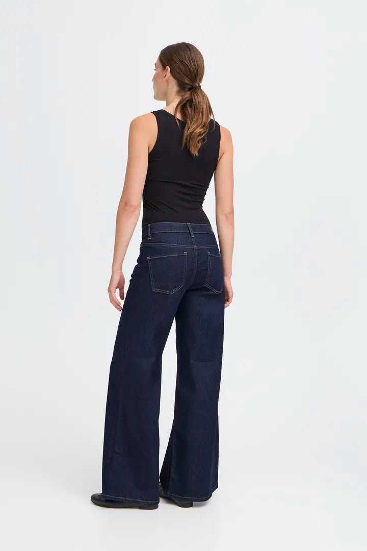 TWIGGY WIDE LEG AUTHENTIC BLUE
