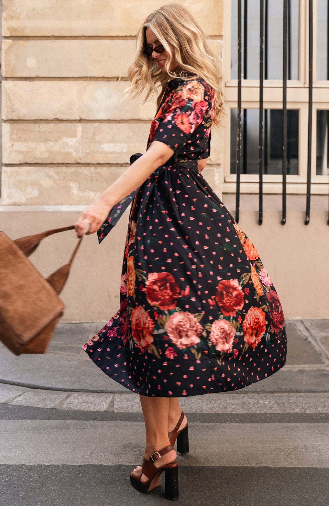 Merielle Button Dress