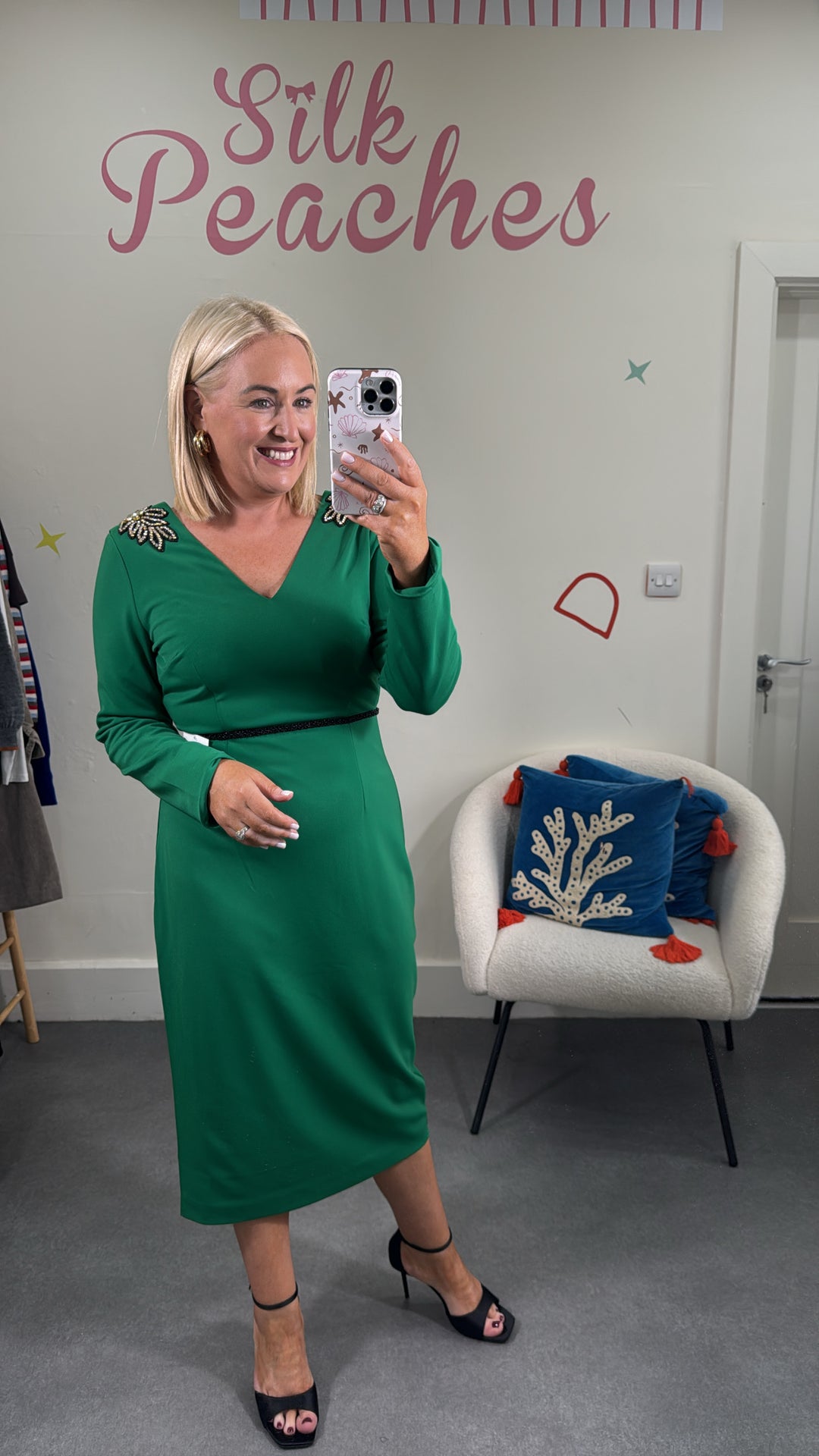 Asteria Emerald Dress