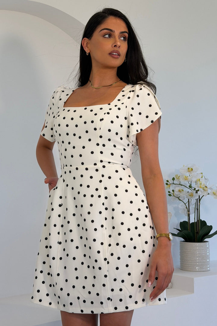 Reeve Mini Polka Dot Dress