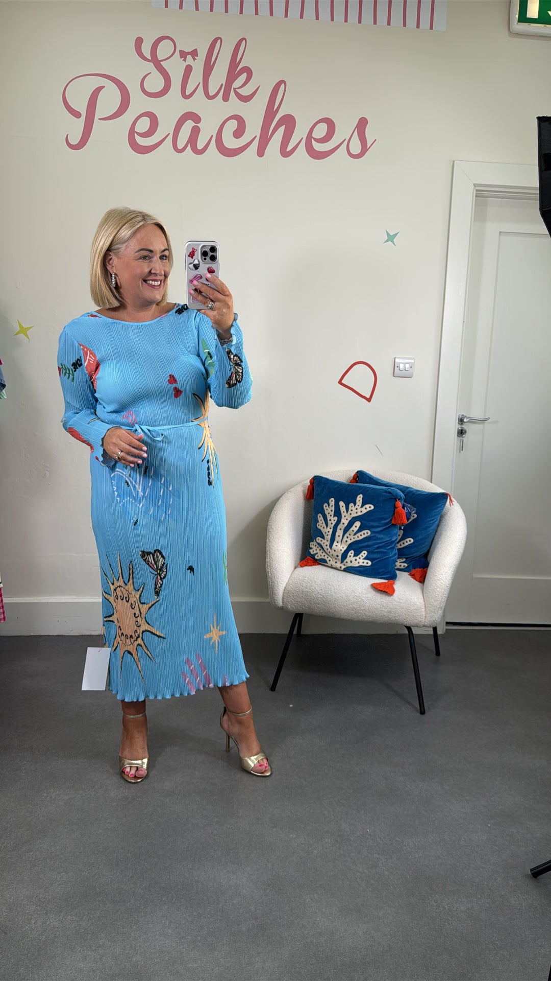 Blue Celestial Gala Dress