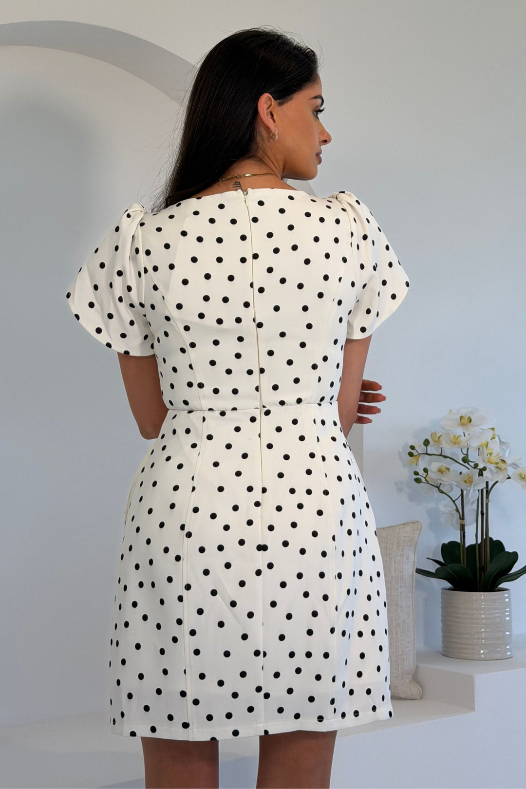 Reeve Mini Polka Dot Dress