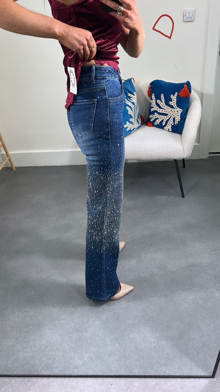 Blue Sparkle Jeans