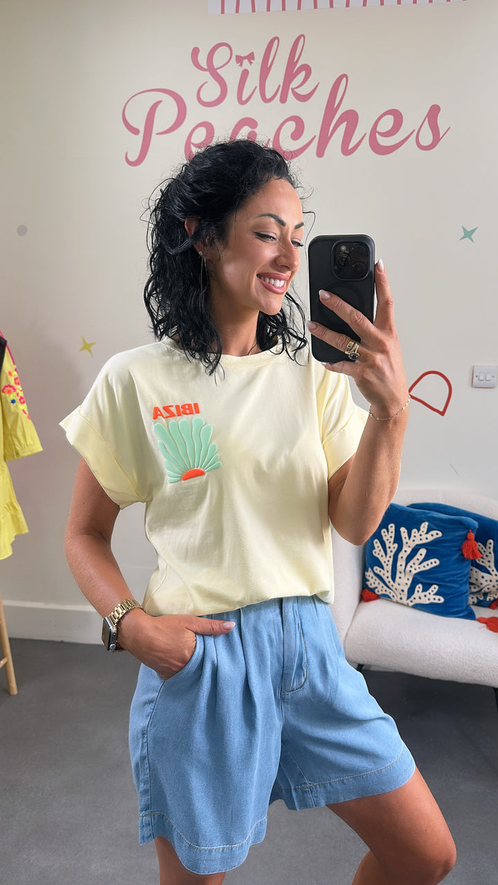Yellow Graphic T-Shirt