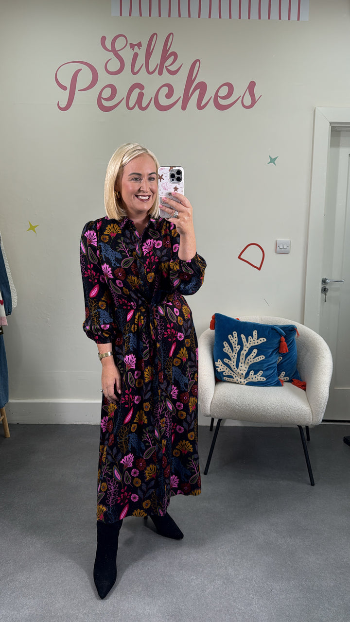 Dottie Panther Shirt Dress