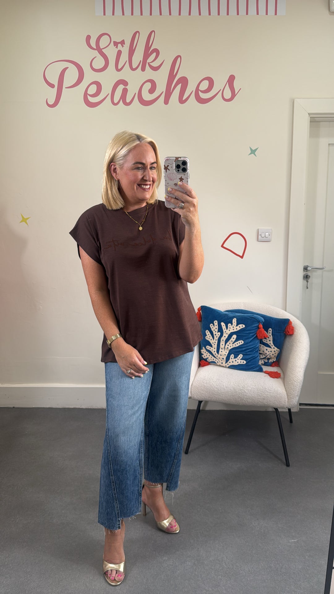 Brown Dolce Vita T-Shirt