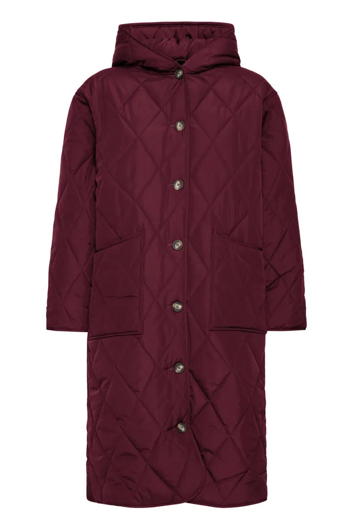 Hansa Burgundy Coat