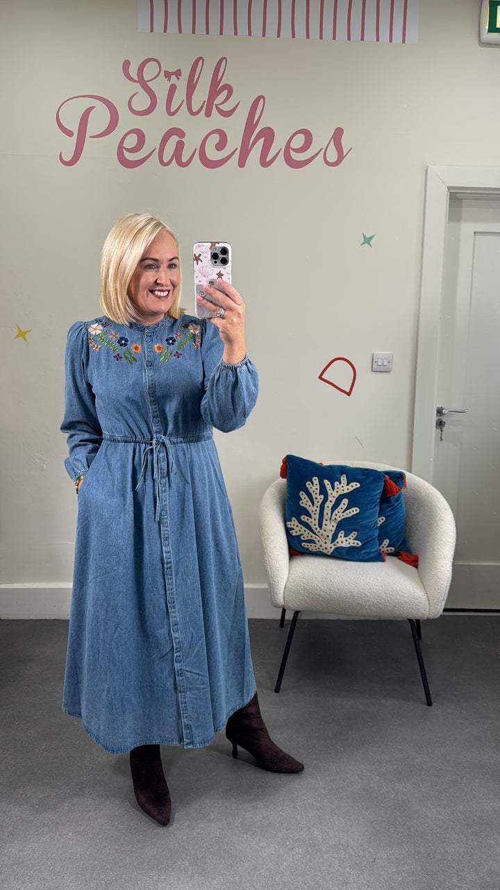Ivana Midi Shirt Dress