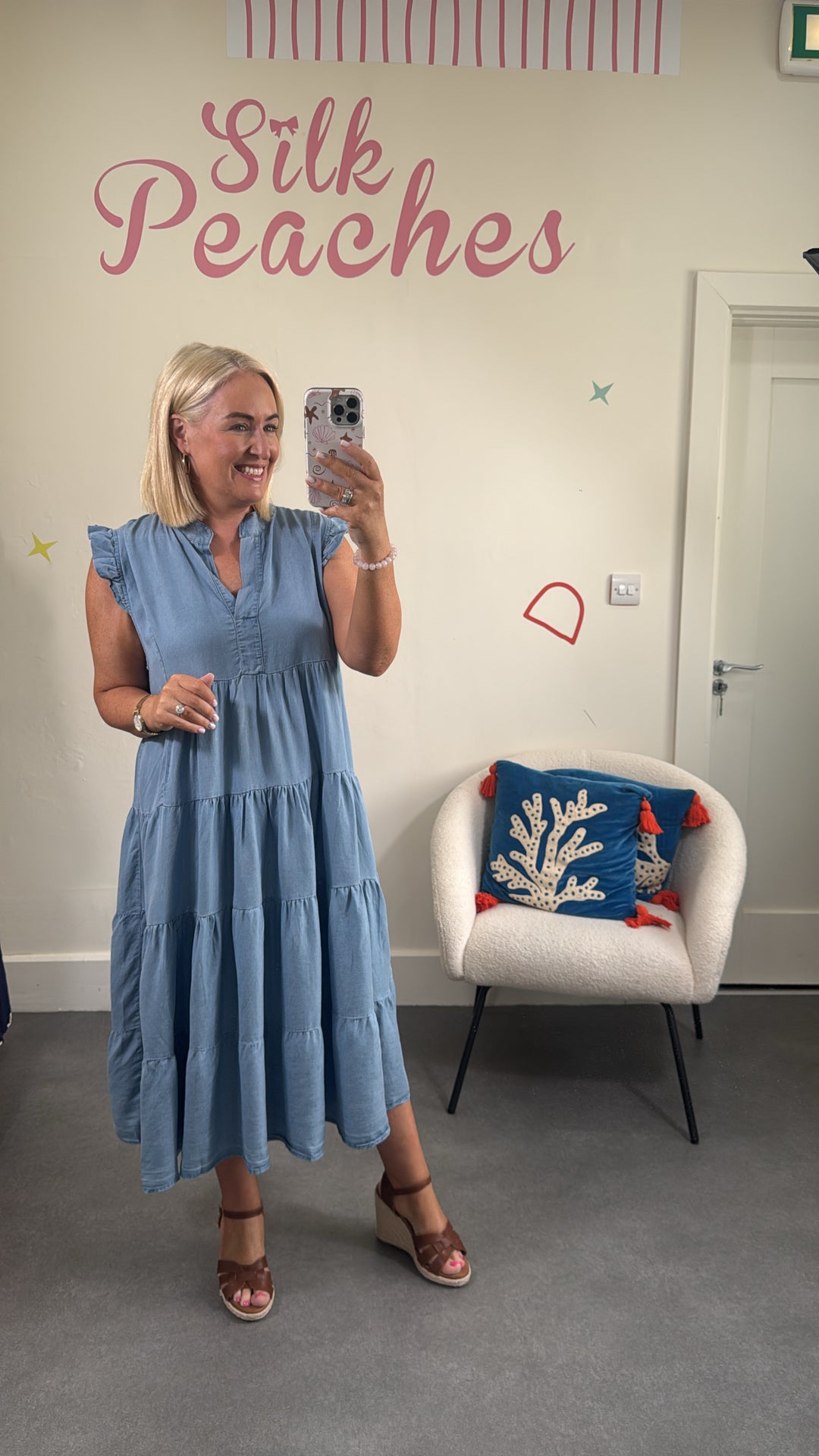 Light Denim Summer Dress