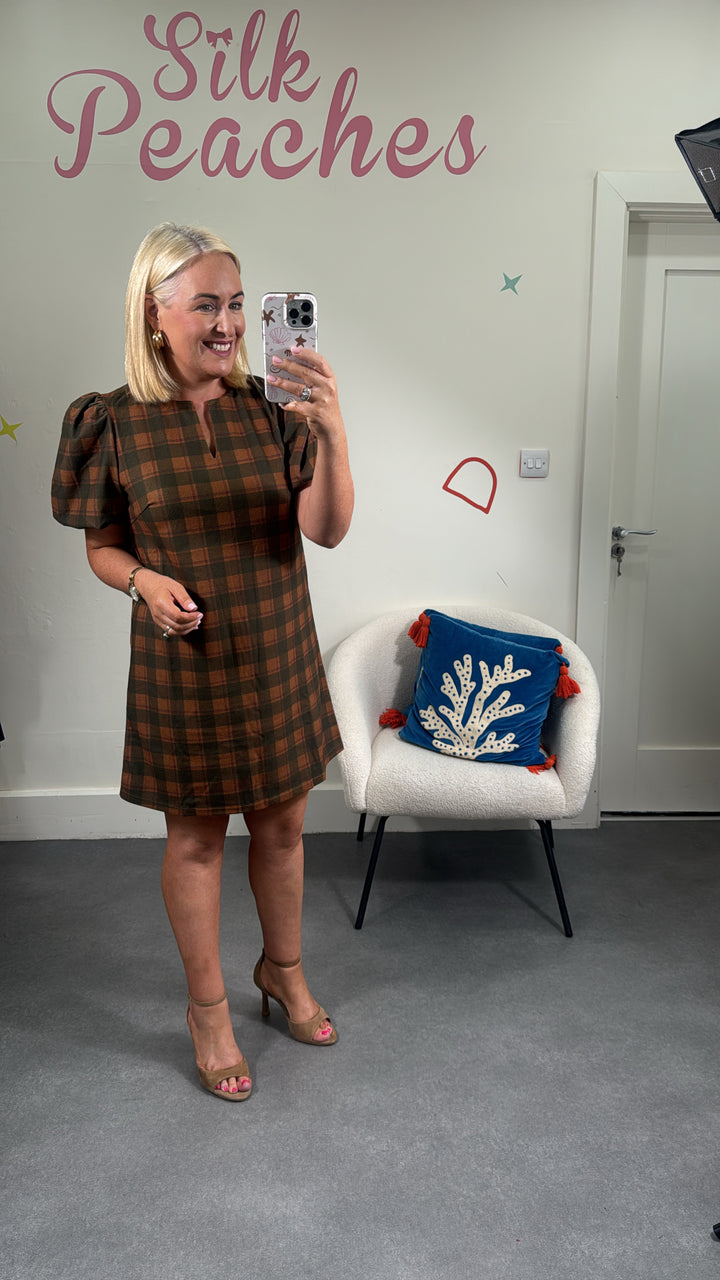 Kiri Mini Dress Green