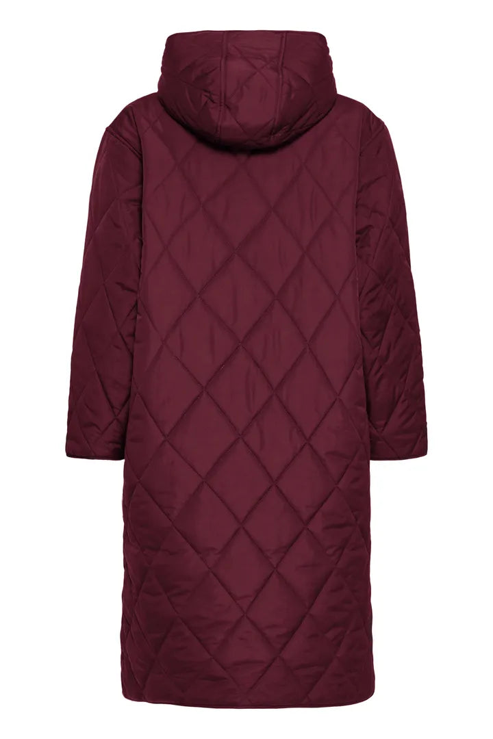 Hansa Burgundy Coat
