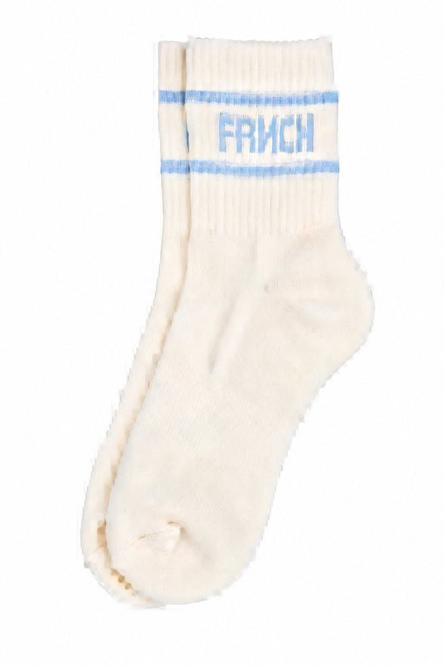 Logo Cream Socks