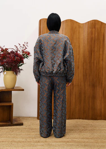 BOWIE BOMBER JACKET ICE BROWN